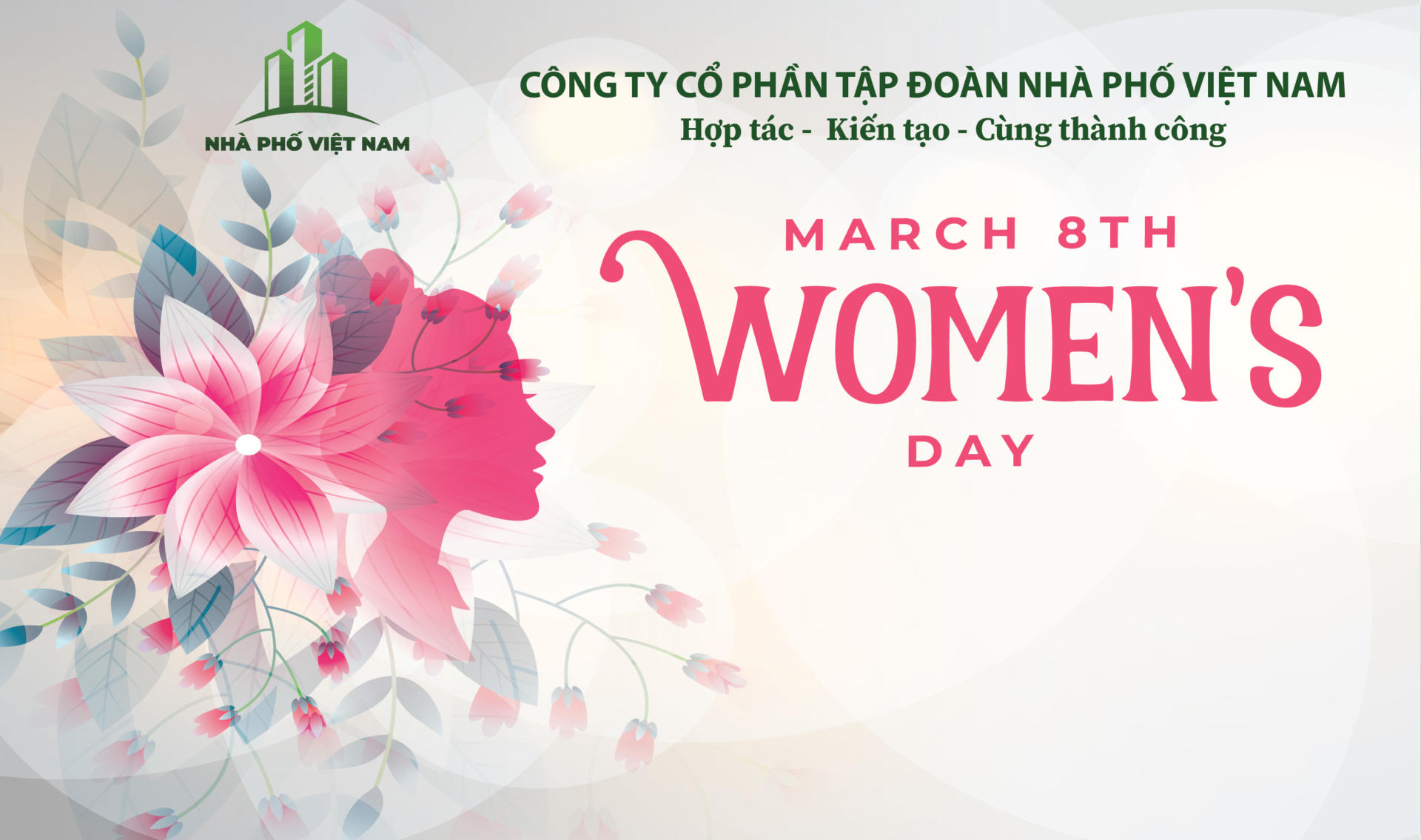 Chúc mừng ngày Quốc tế Phụ nữ 8/3