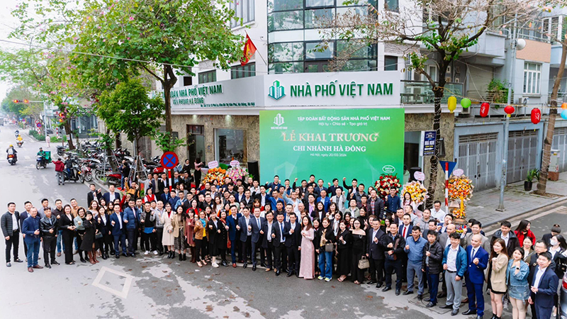 Tập Đoàn Nhà Phố Việt Nam - Khai Trương Chi Nhánh Hà Đông