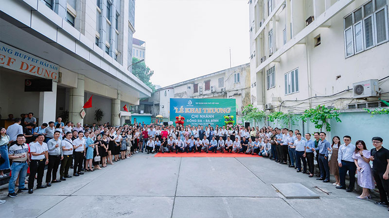 Tập Đoàn Nhà Phố Việt Nam - Khai Trương Chi Nhánh Đống Đa - Ba Đình