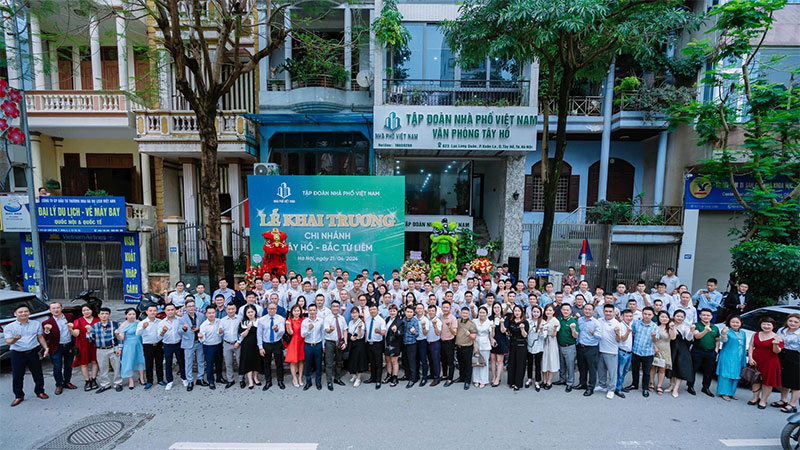 Tập Đoàn Nhà Phố Việt Nam - Khai Trương Chi Nhánh Tây Hồ - Bắc Từ Liêm
