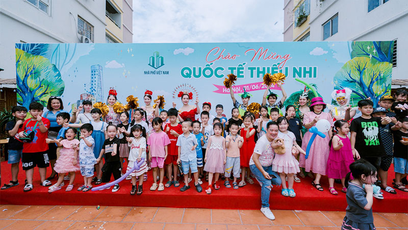 Khu Vườn Cổ Tích - Tập Đoàn Nhà Phố Việt Nam Chào Mừng Ngày Quốc Tế Thiếu Nhi 1/6